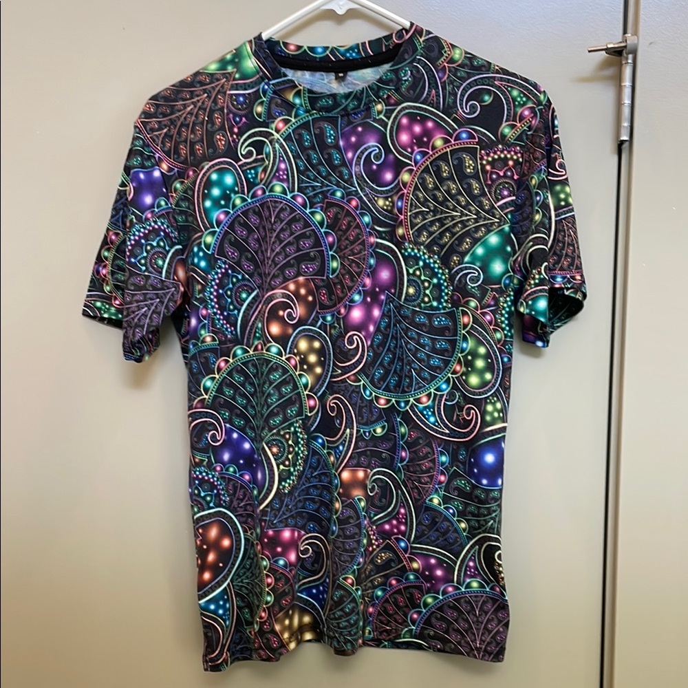 Colorful Paisley Men's Shirt